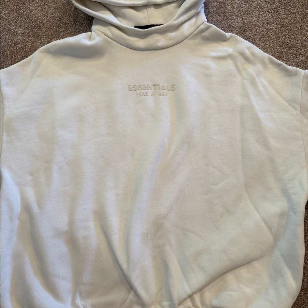 Essentials Fear of God Cream Hoodie